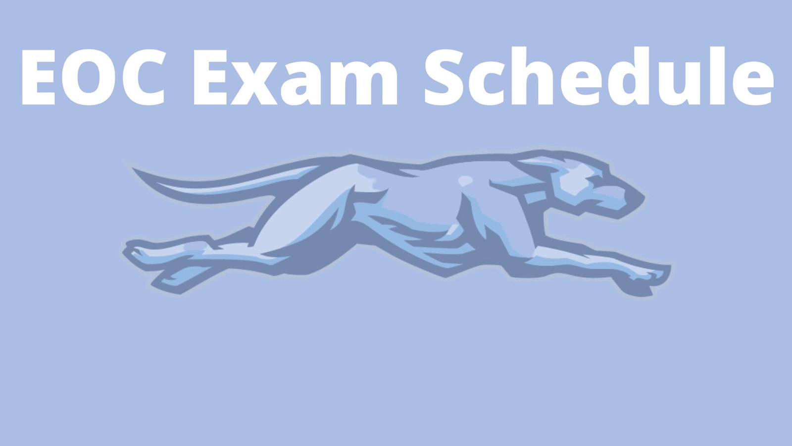 EOC Exam Schedule